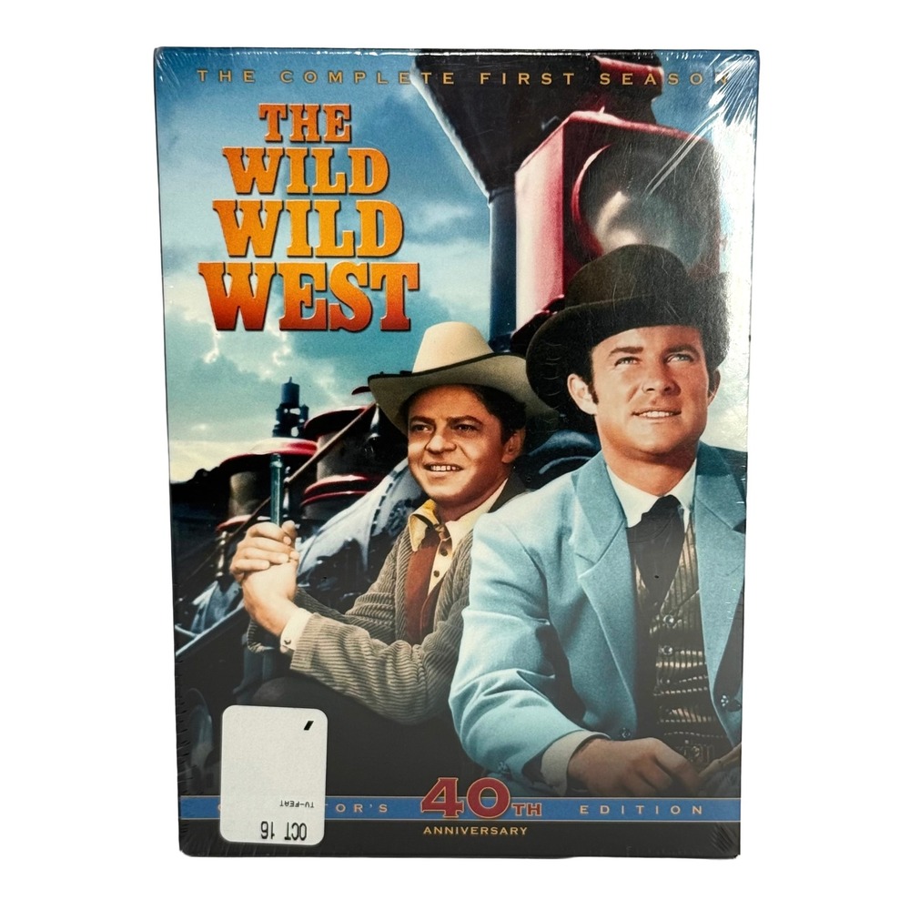 The Wild Wild West Complete First Season DVD 7 Disc‎ 40th Anniversary New Sealed